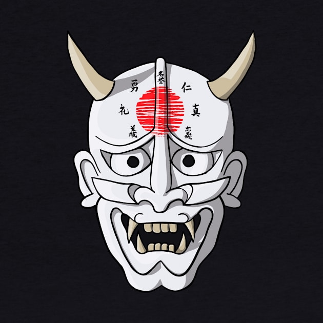 Bushido Hannya mask by Adamko